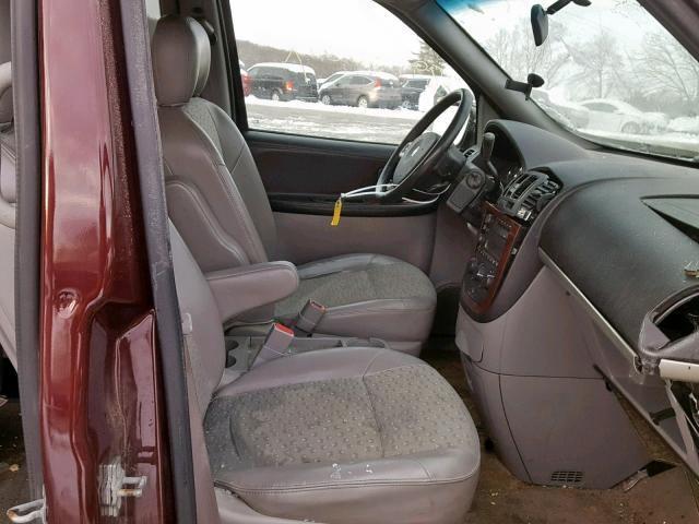 1GNDV33LX6D148966 - 2006 CHEVROLET UPLANDER L 红色 照片 5
