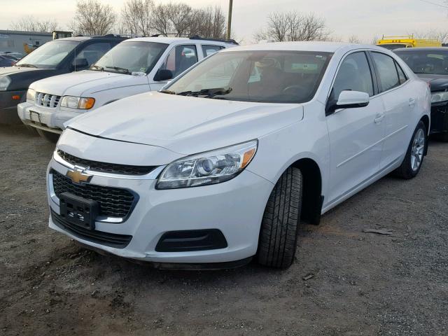 1G11C5SL0FF102607 - 2015 CHEVROLET MALIBU 1LT თეთრი ფოტო 2