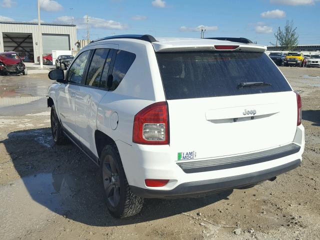 1J4NT1FA9BD252998 - 2011 JEEP COMPASS SP Ақ фото 3