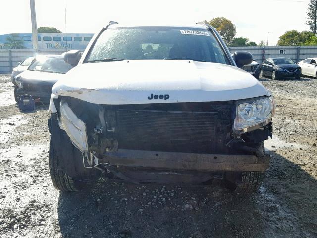 1J4NT1FA9BD252998 - 2011 JEEP COMPASS SP Ақ фото 9