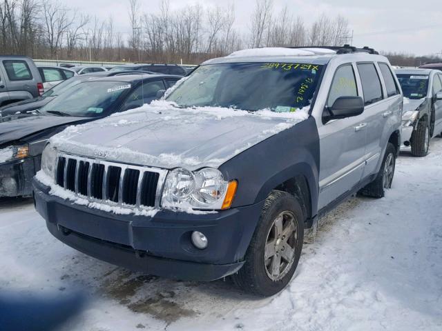 1J8HR58215C575234 - 2005 JEEP GRAND CHER GRAY photo 2