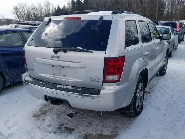 1J8HR58215C575234 - 2005 JEEP GRAND CHER GRAY photo 4