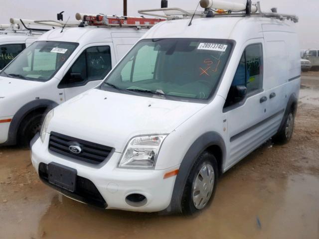 NM0LS7BN7DT140993 - 2013 FORD TRANSIT CO WHITE photo 2