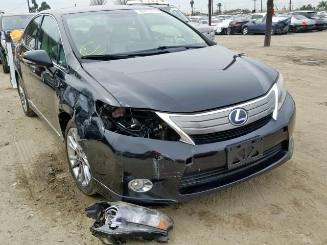 JTHBB1BA5A2020148 - 2010 LEXUS HS 250H BLACK photo 1