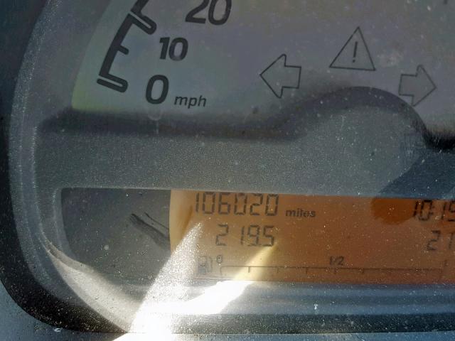 WMEEK31X69K266834 - 2009 SMART FORTWO PAS 银色 照片 8