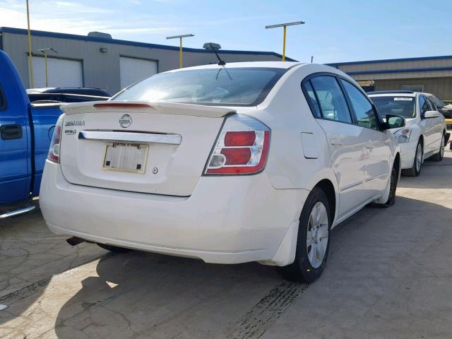 3N1AB6AP5CL776647 - 2012 NISSAN SENTRA 2.0 WHITE photo 4