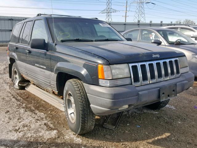 1J4GZ58S9TC183726 - 1996 JEEP GRAND CHER BLACK photo 1