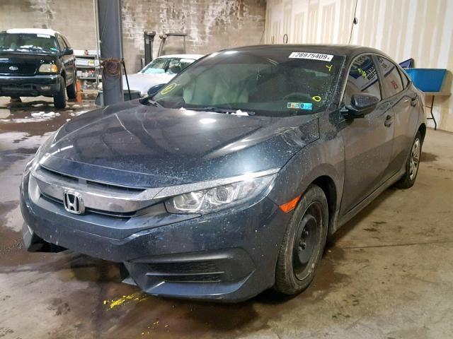 2HGFC2F57HH563734 - 2017 HONDA CIVIC LX BLUE photo 2