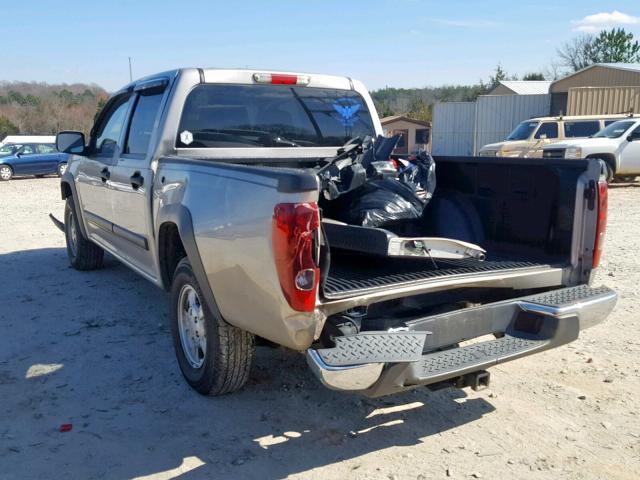 1GCCS13E678167186 - 2007 CHEVROLET COLORADO GOLD photo 3