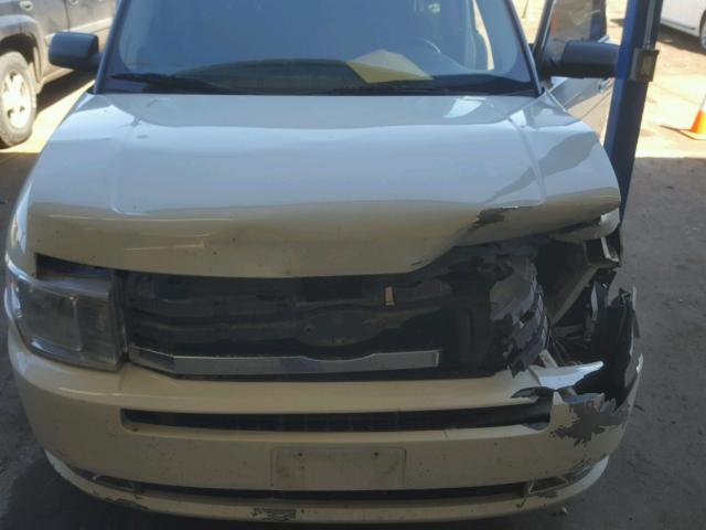 2FMGK5BC8CBD14944 - 2012 FORD FLEX SE WHITE photo 7