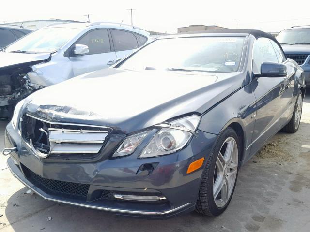 WDDKK5KF7CF144489 - 2012 MERCEDES-BENZ E 350 GRAY photo 2