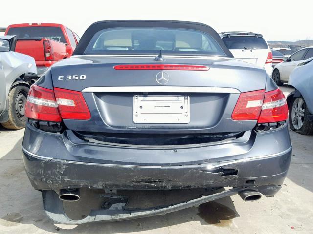 WDDKK5KF7CF144489 - 2012 MERCEDES-BENZ E 350 GRAY photo 9