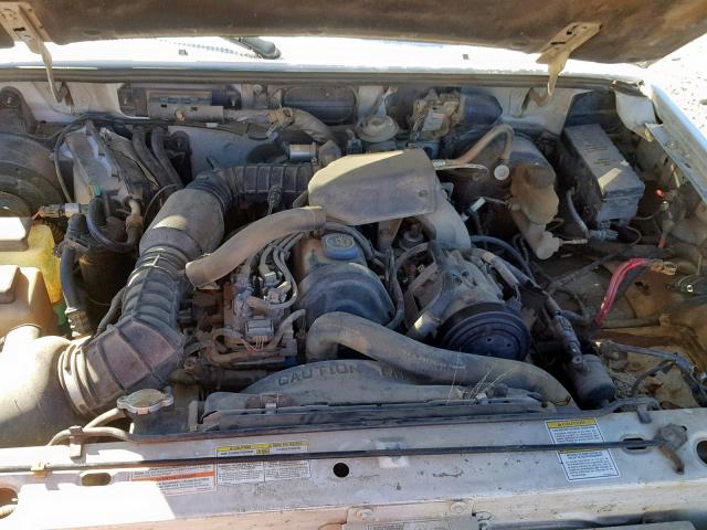 1FTCR10A6VPB57841 - 1997 FORD RANGER WHITE photo 7