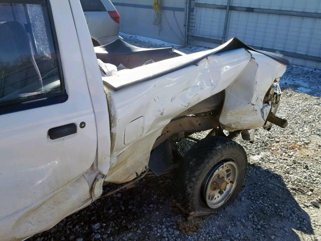 1FTCR10A6VPB57841 - 1997 FORD RANGER WHITE photo 9