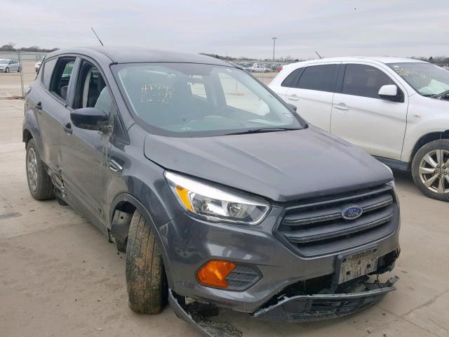 1FMCU0F73HUE34645 - 2017 FORD ESCAPE S GRAY photo 1