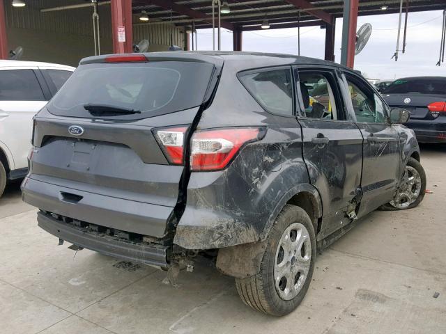 1FMCU0F73HUE34645 - 2017 FORD ESCAPE S GRAY photo 4