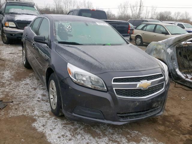 1G11B5SA2DF161155 - 2013 CHEVROLET MALIBU LS BLACK photo 1