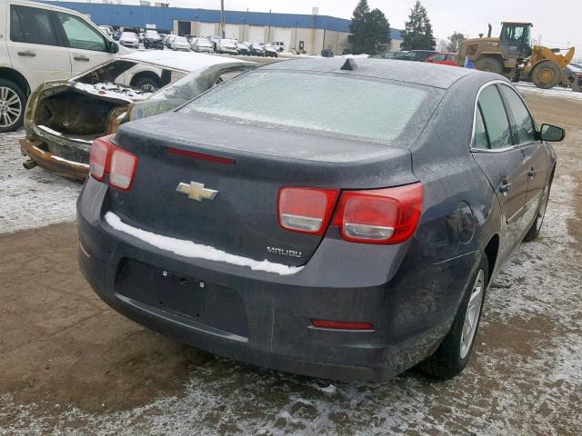 1G11B5SA2DF161155 - 2013 CHEVROLET MALIBU LS BLACK photo 4