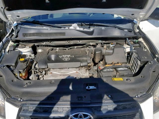 2T3BF32V49W011657 - 2009 TOYOTA RAV4 SPORT WHITE photo 7