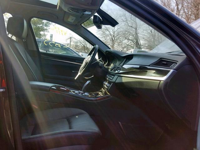 WBAFU9C50BC783782 - 2011 BMW 550 XI GRAY photo 5