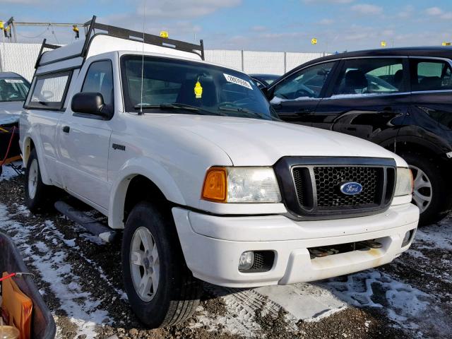 1FTZR11U84TA18058 - 2004 FORD RANGER WHITE photo 1