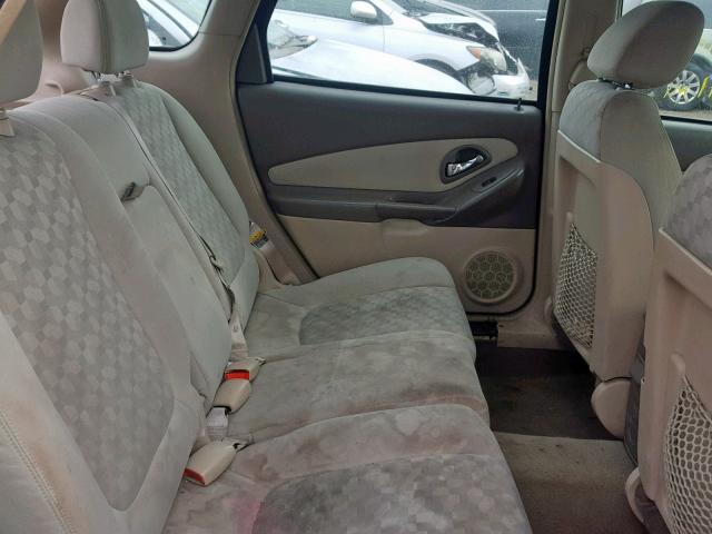 1G1ZT62804F212834 - 2004 CHEVROLET MALIBU MAX 勃艮第红 照片 6