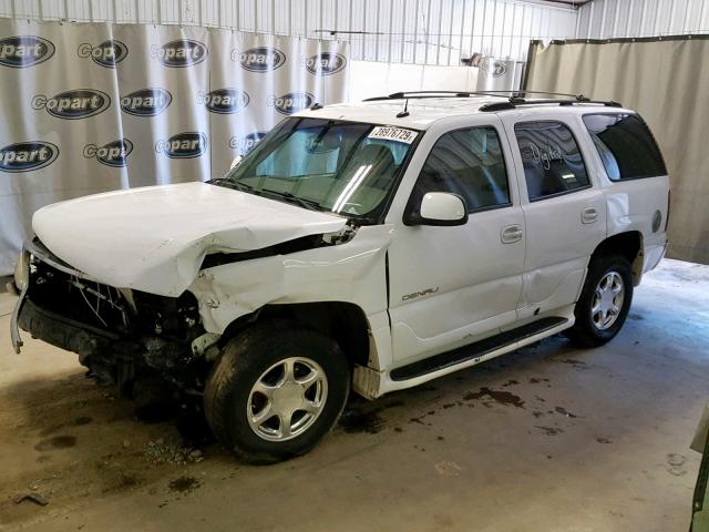 1GKEK63U33J293574 - 2003 GMC YUKON DENA WHITE photo 2