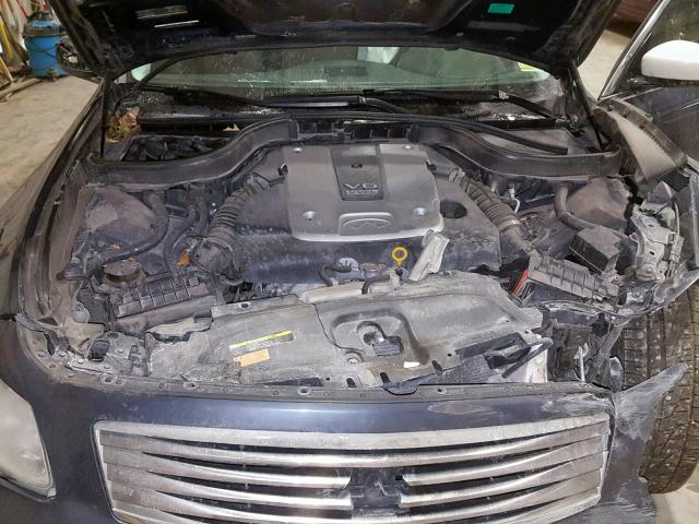 JNKCV61E99M305495 - 2009 INFINITI G37 BASE BLUE photo 7