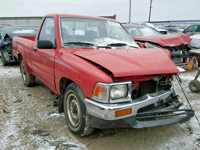 JT4RN81P7M5107610 - 1991 TOYOTA PICKUP 1/2 RED photo 1