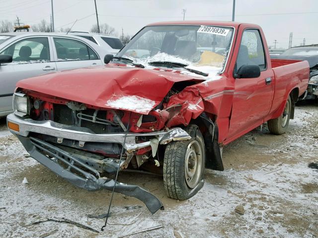 JT4RN81P7M5107610 - 1991 TOYOTA PICKUP 1/2 RED photo 2