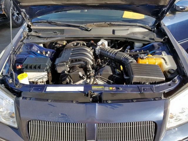 2D4FV47T16H128600 - 2006 DODGE MAGNUM SE BLUE photo 7