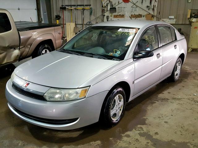 1G8AG52F64Z121996 - 2004 SATURN ION LEVEL SILVER photo 2
