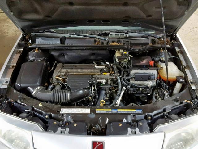 1G8AG52F64Z121996 - 2004 SATURN ION LEVEL SILVER photo 7