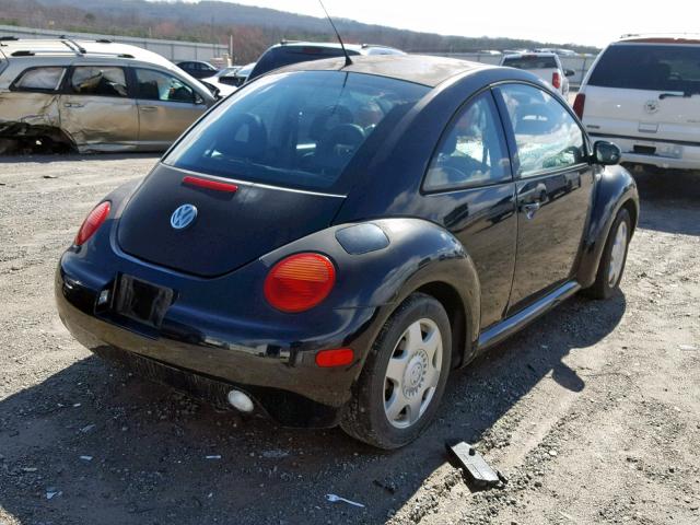 3VWCK21C11M459965 - 2001 VOLKSWAGEN NEW BEETLE შავი ფოტო 4