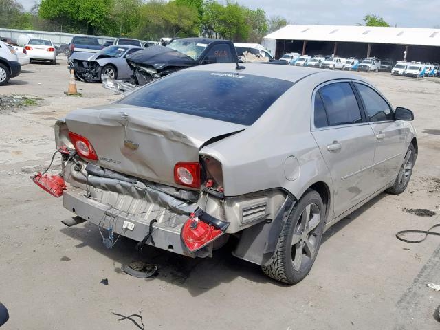 1G1ZC5E17BF301421 - 2011 CHEVROLET MALIBU 1LT ოქროსფერი ფოტო 4