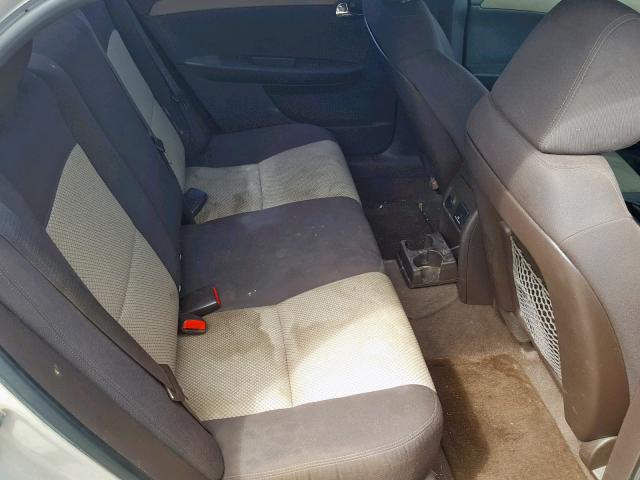 1G1ZC5E17BF301421 - 2011 CHEVROLET MALIBU 1LT ოქროსფერი ფოტო 6