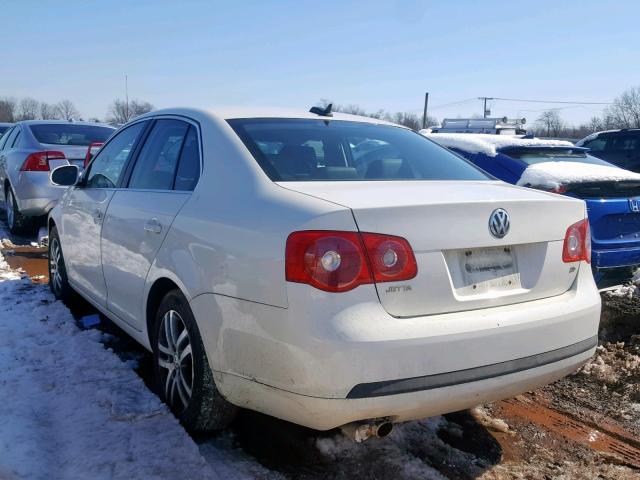 3VWRG71K46M674828 - 2006 VOLKSWAGEN JETTA 2.5 WHITE photo 3