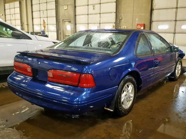 1FALP6244VH136304 - 1997 FORD THUNDERBIR BLUE photo 4