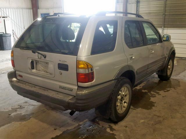 4S6DM58W914415939 - 2001 HONDA PASSPORT E SILVER photo 4