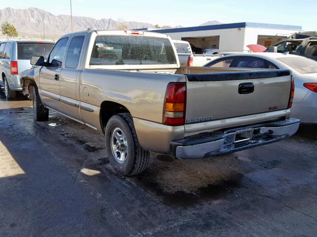 2GTEC19VX21391375 - 2002 GMC NEW SIERRA GOLD photo 3