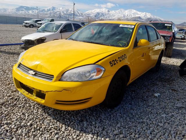 2G1WS583081275506 - 2008 CHEVROLET IMPALA POLICE  photo 2