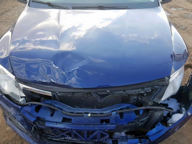 WVWGU73CX9E520062 - 2009 VOLKSWAGEN CC VR6 4MO BLUE photo 7