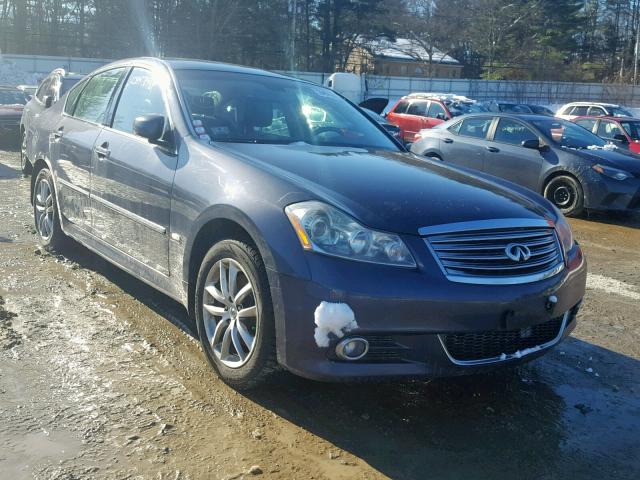 JNKAY01F38M653053 - 2008 INFINITI M35 BASE GRAY photo 1