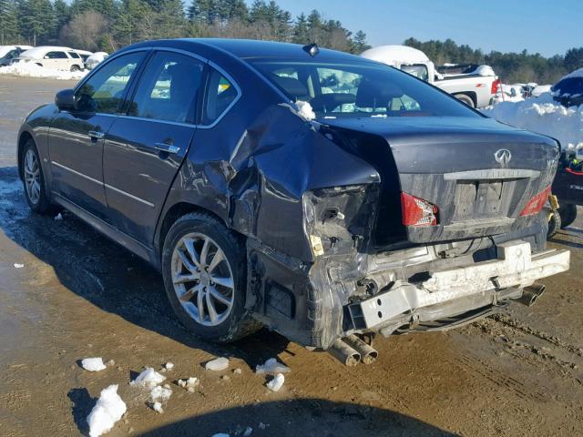 JNKAY01F38M653053 - 2008 INFINITI M35 BASE GRAY photo 3