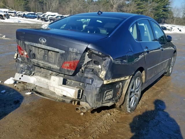 JNKAY01F38M653053 - 2008 INFINITI M35 BASE GRAY photo 4