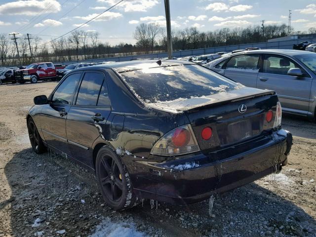 JTHBD192720061984 - 2002 LEXUS IS 300 BLACK photo 3