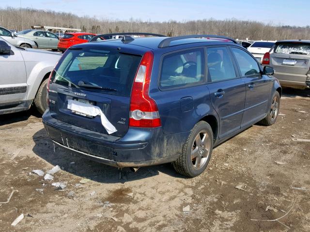 YV1MJ682372317268 - 2007 VOLVO V50 T5 BLUE photo 4