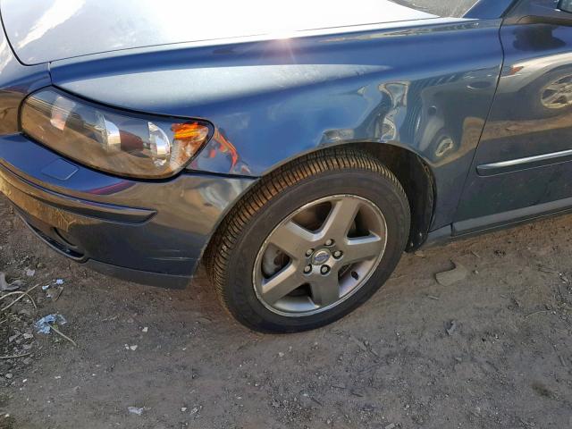 YV1MJ682372317268 - 2007 VOLVO V50 T5 BLUE photo 9