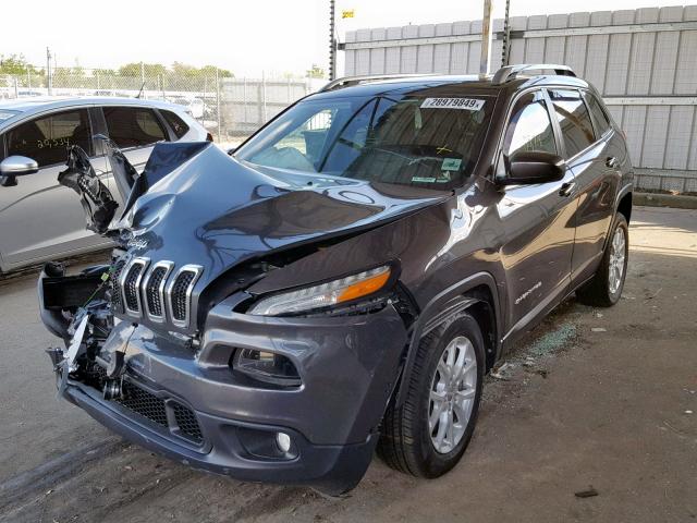 1C4PJLCS9GW137066 - 2016 JEEP CHEROKEE L GRAY photo 2