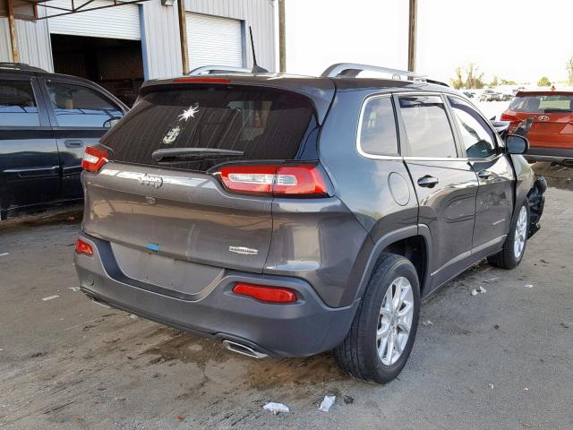 1C4PJLCS9GW137066 - 2016 JEEP CHEROKEE L GRAY photo 4